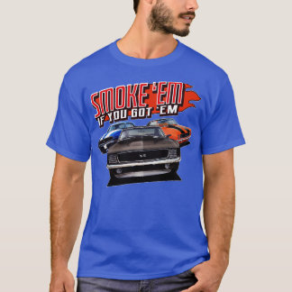 Rook EM als je EM Hot Rod Shirten Show Shirten T-shirt