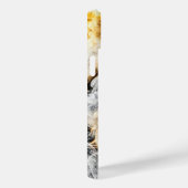 Rook en brand iPhone Case (Achterkant / Rechts)