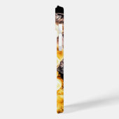 Rook en brand iPhone Case (Achterkant / Links)