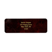 Rook- en brandproefontwerp etiket (Voorkant)