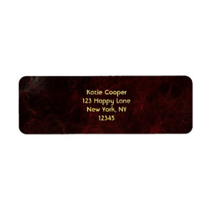 Rook- en brandproefontwerp etiket