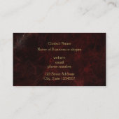 Rook- en brandproefontwerp visitekaartje (Achterkant)