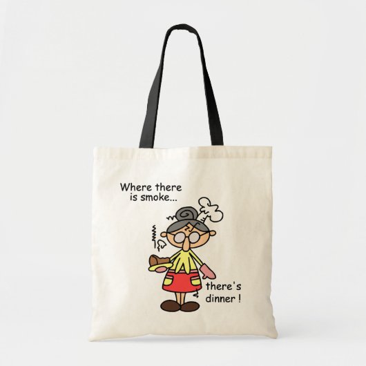 Rook en de T-shirts en de Giften van het Diner Tote Bag (Voorkant)