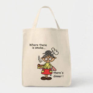 Rook en de T-shirts en de Giften van het Diner Tote Bag