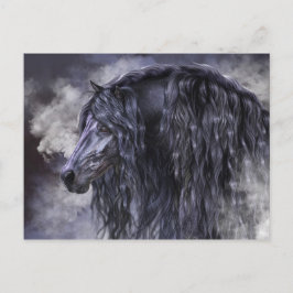 Rook- en ebbenachtig Briefkaart