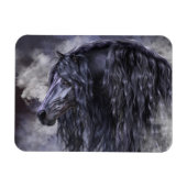 Rook en Ebony Flexi Magnet Magneet (Horizontaal)