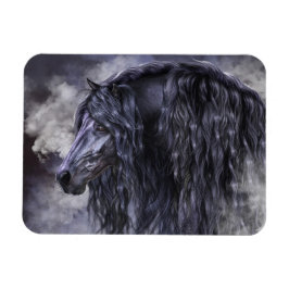 Rook en Ebony Flexi Magnet Magneet