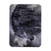 Rook en Ebony Flexi Magnet Magneet (Verticaal)