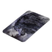 Rook en Ebony Flexi Magnet Magneet (Linkerzijde)