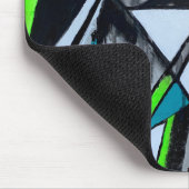 Rook en spiegels Mousepad Muismat (Hoek)