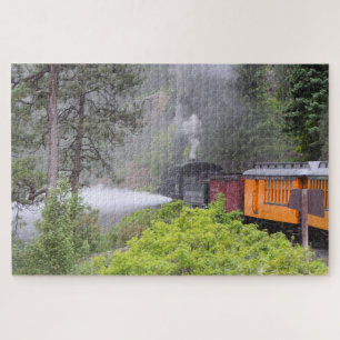 Rook en stoom, Colorado trein Legpuzzel