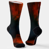 Rook en vlammen sokken (Gebogen)