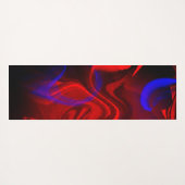 Rook- en vlamthyoga-mat yogamat (Achterkant (horizontaal))