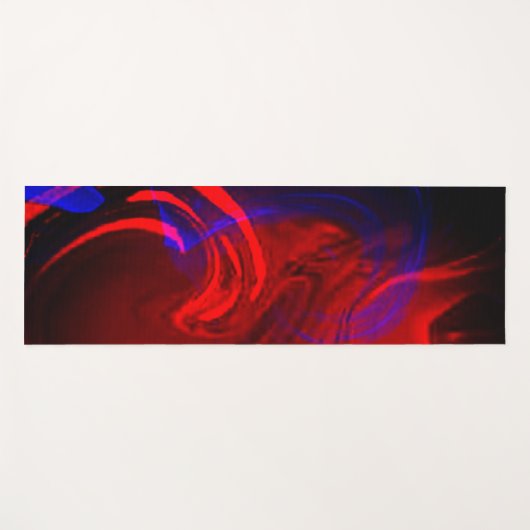 Rook- en vlamthyoga-mat yogamat (Voorkant (horizontaal))