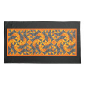 Rook en Vuur Quilt-design Koning Maat Kussensloop (Achterkant-Links)