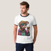 Rook en wijsheid t-shirt (Voorkant volledig)