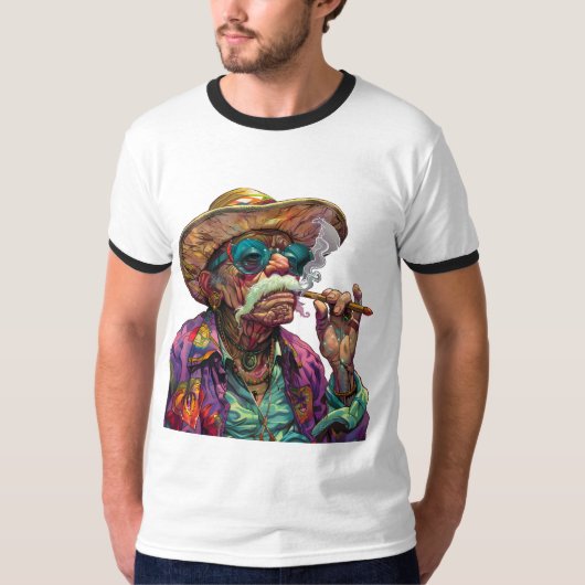 Rook en wijsheid t-shirt (Voorkant)