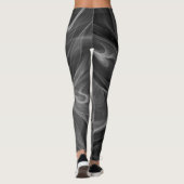 Rook in zwart-wit leggings (Achterkant)