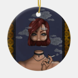 Rook Keramisch Ornament