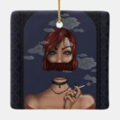 Rook Keramisch Ornament (Achterkant)