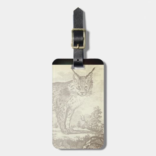 Rook Lynx Bagagelabel (Voorkant verticaal)