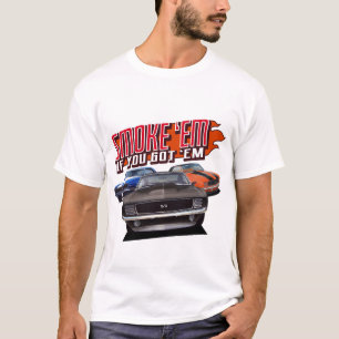 rook me als je me klassieke spierauto ' s hebt t-shirt