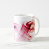 Rook met kleur Abstracte regenboogincremie Koffiemok (Voorkant rechts)