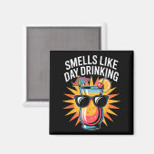 Rook naar overdag drinken _1 magneet (Voorkant / Achterkant)