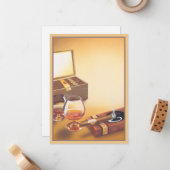 Rook © notitiekaartje (Voorkant / Achterkant in situ)