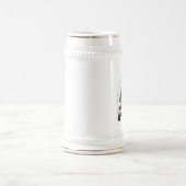 rook of vuur bier stein bierpul (Center)