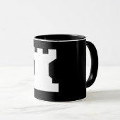 Rook Schaakstuk Koffie Mok (Voorkant rechts)