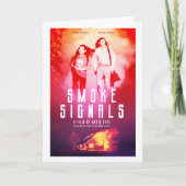 Rook Signals alternatieve film poster Kaart (Voorkant)