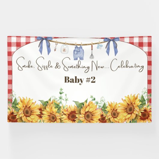 Rook & Sizzle Baby Q-spandoek Spandoek (Horizontaal)