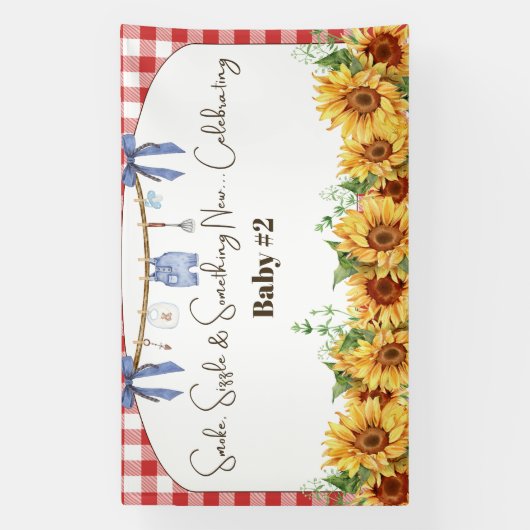 Rook & Sizzle Baby Q-spandoek Spandoek (Verticaal)