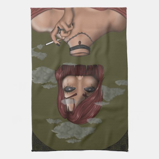 Rook Theedoek (Verticaal)