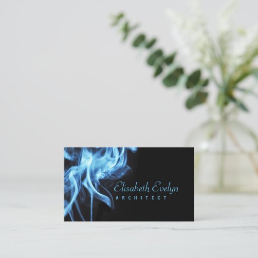 Rook van aromatische stoffen visitekaartje (Staand voorkant)