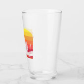 Rook van de bergen Beer Glas (Links)