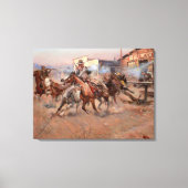 Rook van een "45" canvas afdruk (Voorkant)