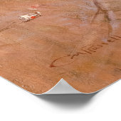 Rook van een. 45 door Charles Marion Russell Poster (Hoek)