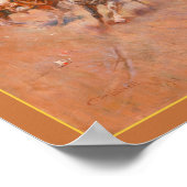 "Rook van een 45" Old West Cowboy Poster (Hoek)