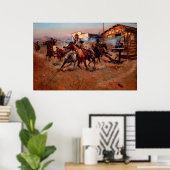 Rook van een 45 poster (Thuiskantoor)