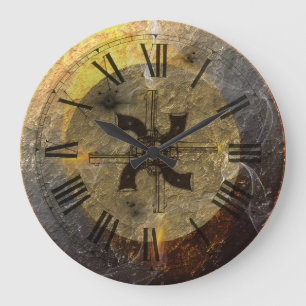 Rook van Pistolen Cowboys Action Shooting Grote Klok