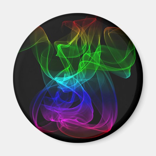 Rook veelkleurig magneet (Voorkant)