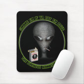Rook ze als je ze hebt! Mousepad Muismat (Met muis)