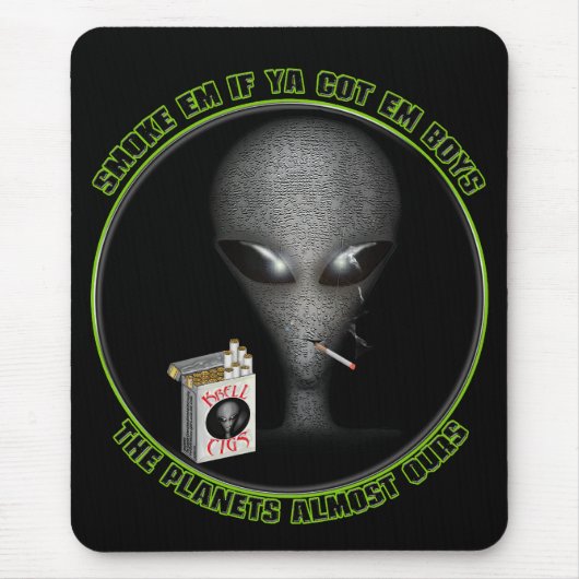Rook ze als je ze hebt! Mousepad Muismat (Voorkant)