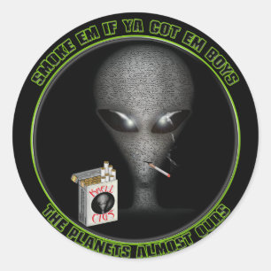 Rook ze als je ze hebt! Sticker