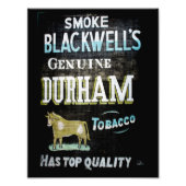 Rook ze foto afdruk (Voorkant)