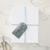 Rookachtige bergcadeaukaart cadeaulabel (Met Touw)