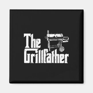 Rookapparatuur En Grill Chef Grillfather Gegrilde Magneet
