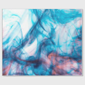 Rookblauwe kleur cadeaupapier (Vlak)